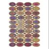 CASAVANI Scalloped Natural Chindi Cotton and Jute Rug, Hand Woven Runner Area Rug, 2.6x4 Ft Beige & Multicolor Braided Kilim Rugs for Living Room, Kitchen, Entryway, Farmhouse view 1