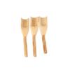 3Pcs Wooden Loose Tea Scoops Tea Accessories, Portable Bamboo Teaspoon Delicate Spoon for Scooping Coffee Powder, Spices and Condiments view 4