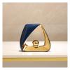 AOPPLSOT White Decorative Sculpture, Modern Abstract Art Decoration Living Room Window Sill Table Office Sculptures and Statues, Ceramics,02 Blue Gold view 1