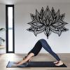 3D Mandala Wall Decor, Lotus Wall Decor, Bedroom Wall Decor, Home Decor, Prints Wall Art, Mandala Metal Wall Art, Mandala Wall Art, Spiritual Wall Decor, Metal Wall Decor (32.5"W x 25.9"H / 82.5x 66 cm, gold) view 3