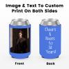 Personalized Can Cooler Sleeves - Bulk Custom Beer Can Coolers Collapsible Insulated Cup Sleeve Drink Holder for Wedding Birthday Bachelorette Bachelor Party Favors 1-1000pcs view 3