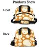bisibuy Sport Balls Beige Adult Travel Lunch Bags Insulated Lunch Bags for Women Men Brown Reusable Lunch Box Meal Prep Lunch Tote Cooler Bag view 3
