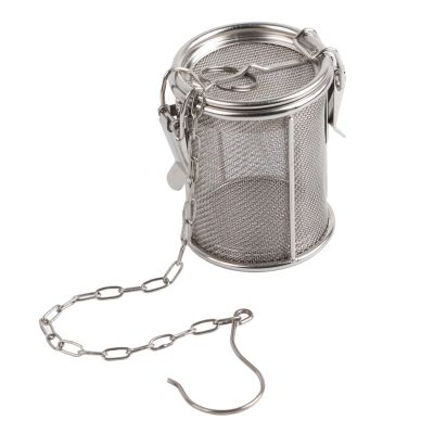 Tea Strainers For Loose Tea, Stainless Steel & Updated Slim Threaded Lid, Loose Leaf Tea Steeper for Black Tea, Rooibos, Tea Strainers for Loose Tea, Extra Fine Mesh Tea Infuser(12 * 13cm)