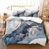 Blue Yellow Marble Comforter Cover Set Twin Size Boys Girls Teens Bedding Duvet Cover Set Abstract Art Marbling Kids Adult Bedroom Quilt Cover Set with 1Pillowcase view 4