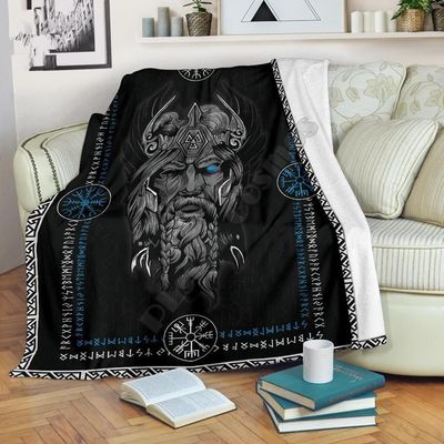 ASMEIR Wool Blanket 3D Printed Blanket Bed Home Textile Fantastic Household Items (Color : 3, Size : 240x220cm-EU-King)