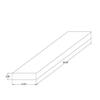 joelsantiques 48 Inch Wooden Floating Shelves for Wall - 48x10x2 in - Made of Natural Wood - Heavy Duty Rustic Wall Shelves - Perfect for Bathroom, Living Room, Kitchen - Set of Two - Medium Brown view 2