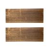 joelsantiques 48 Inch Wooden Floating Shelves for Wall - 48x10x2 in - Made of Natural Wood - Heavy Duty Rustic Wall Shelves - Perfect for Bathroom, Living Room, Kitchen - Set of Two - Medium Brown view 3
