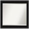 Amanti Art Black Bathroom Mirror for Over Sink, 30x42 Parlor Black Rectangle Vanity Mirror, Large Traditional Frame, Hangs Horizonally and Vertically, Bathroom Wall Decor, Beveled Edge view 1
