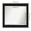 Amanti Art Black Bathroom Mirror for Over Sink, 30x42 Parlor Black Rectangle Vanity Mirror, Large Traditional Frame, Hangs Horizonally and Vertically, Bathroom Wall Decor, Beveled Edge view 4