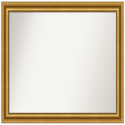 Amanti Art Gold Bathroom Mirror for Over Sink, 37x50 Custom Made Parlor Gold Rectangle Vanity Mirror, Oversize Traditional Wood Frame, Hangs Horizonally and Vertically, Wall Decor