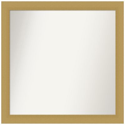 Amanti Art Gold Wall & Bathroom Mirror for Over Sink, 28x30 Large Mirror