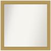 Amanti Art Gold Wall & Bathroom Mirror for Over Sink, 28x30 Large Mirror view 1