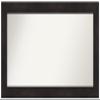 Amanti Art Brown Bathroom Mirror for Over Sink, 26x52 Custom Made Furniture Espresso Rectangle Vanity Mirror, Oversize Casual Wood Frame, Hangs Horizonally and Vertically, Wall Decor view 1