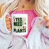 Loftipop Plant Lover Insulated Travel Coffee Mug with Lid, Houseplant Tea Cup, Gardener Landscaper Gifts, Yes I Really Do Need All These Plants (12oz) view 3