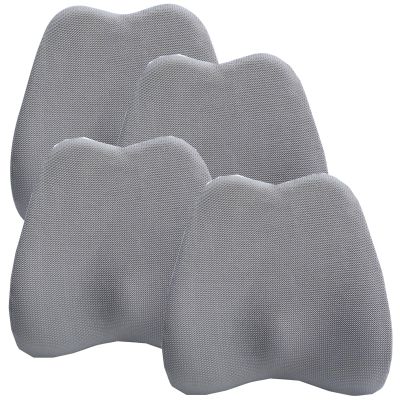 ZTGL Lumbar Support Pillow for Office Chair, Back Support for Gaming Chair, Lumbar Support Pillow for Car, Back Pillow for Computer Desk Chair for Office Chair, Car, Sofa, Plane,A,42x41x11cm(4PCS)