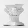GISELA D White Roman Pillar Greek Column Resin Figurine Base Wedding Decorations Photography Props (Set ) view 3