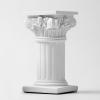 GISELA D White Roman Pillar Greek Column Resin Figurine Base Wedding Decorations Photography Props (Set ) view 4