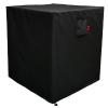 32"x 32"x 36" Air Conditioner Cover for Outside Units, Waterproof Outdoor Central AC Cover, Heavy Duty Weather Resistant 600D Hvac Cover, Winter Windproof Design Square Black view 1