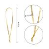 100 Pcs Christmas Ornament Ribbon Hangers, Thin Hand Tied Ornament Ribbon Loops view 2