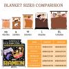 Easily Distracted by Video Games and Ramen Blanket Game Blanket Ramen Gift Video Game Gifts Lightweight Soft Flannel Fleece Throw Blankets for Couch Bed Sofa X-Large Family (120"90") view 3