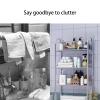 LXURY Over The Toilet Storage, Metal Over The Toilet Storage, Bathroom Organizer, Suitable for Bathroom view 3