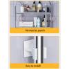 LXURY Over The Toilet Storage, Metal Over The Toilet Storage, Bathroom Organizer, Suitable for Bathroom view 4