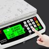 TEMKIN Electronic Scales Commercial 30KG/1g Digital Price Computing Scale Food Scale Counting Funtion LCD Display for Food Meat, Fruit and Vegetable Scales (Color : Silver, Size : 6kg/0.1g) view 3