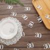 30th Happy Birthday Confetti Decorations - Number 30 Silver Glitter Table Confetti for 30th Birthday, 30th Anniversary Wedding Party Supplies view 4