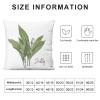 Custom Throw Pillow Covers W/Name & Birth Flower Month Grandkids Name Pillow Case Customized Grandma Grandmother Birthday Gift Family Name Cushion Covers for Car Bed Couch 22 "x22 view 2
