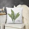 Custom Throw Pillow Covers W/Name & Birth Flower Month Grandkids Name Pillow Case Customized Grandma Grandmother Birthday Gift Family Name Cushion Covers for Car Bed Couch 22 "x22 view 3