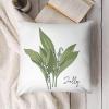 Custom Throw Pillow Covers W/Name & Birth Flower Month Grandkids Name Pillow Case Customized Grandma Grandmother Birthday Gift Family Name Cushion Covers for Car Bed Couch 22 "x22 view 4