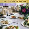 Therwen 20 Pcs Metal Table Numbers 1-20 Table Numbers for Wedding,Black view 4