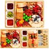 Easoger Charcuterie Boards Set - 3 in 1 Magnetic Extra Large Cheese Board with 3 Bowls, House Warming Gifts New Home, Wedding, Bridal Shower, Christmas Gifts for Women view 1