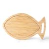 TJ POP Fish Shape Charcuterie Board, Bamboo Cutting Board for Kitchen, Cute Cheese Board & Serving Board, Personalized Cutting Board 15.74" x 9.84" x 0.6" view 1