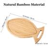 TJ POP Fish Shape Charcuterie Board, Bamboo Cutting Board for Kitchen, Cute Cheese Board & Serving Board, Personalized Cutting Board 15.74" x 9.84" x 0.6" view 2