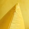 Artscope Luxury Velvet Pillow Covers Decorative Square Pillowcases Soft Solid Cushion Cases for Couch Sofa Bedroom Home Decor 20x20 Inch Golden Yellow view 3