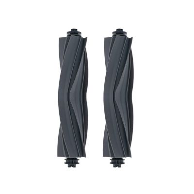 KAFTKO The Vacuum Cleaner Main Brush, Rubber Roller Brush Replacement. Compatible for Dreame Bot L10S Ultra L10S Pro S10 S10pro (Color : 2pcs)