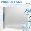 Therwen 2 Pcs Stainless Steel Side Splash Guard for Sink 26 x 20 Inch Wall Mount Guard with Screws Commercial Restaurant Hand Sink and Compartment Prep Sink Kitchen Sink Splash Protector Supply view 2