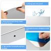 Therwen 2 Pcs Stainless Steel Side Splash Guard for Sink 26 x 20 Inch Wall Mount Guard with Screws Commercial Restaurant Hand Sink and Compartment Prep Sink Kitchen Sink Splash Protector Supply view 4