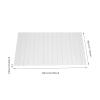 BILPIKOGoo Bathtub Tray, White PVC Insulation Cover, Folding Board, Large Storage Space, Stable Carrying Capacity, Fashionable Appearance view 2