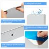 Therwen 2 Pcs Stainless Steel Side Splash Guard for Sink 15 x 20 Inch Wall Mount Guard with Screws Commercial Restaurant Hand Sink and Compartment Prep Sink Kitchen Sink Splash Protector Supply view 4