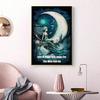 Frameless Painting Japanese Cartoon Sakura Rabbit, Colourful Wall Art Canvas Poster Print Picture Suitable Kitchen Decor Bedroom Decor Gifts-18X24 Inch view 3