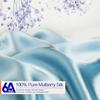 100% Mulberry Silk Pillowcase for Hair and Skin, 22 Momme Pure Natural Silk Pillow Case Both Sided with Zipper, Pillow Cover for Women Mom Men (Airy Blue, King 20''40'', 1 Pack) view 2