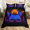 Capybara Bedding Set Twin for Boys Girls Rodent Animals Duvet Cover Cool Capybara Comforter Cover Gifts for Capybara Lovers, Wildlife Capybara Print Bedding Hip Hop Style Bedspread Cover view 1