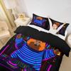 Capybara Bedding Set Twin for Boys Girls Rodent Animals Duvet Cover Cool Capybara Comforter Cover Gifts for Capybara Lovers, Wildlife Capybara Print Bedding Hip Hop Style Bedspread Cover view 2