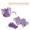 100PCS Butterfly-Pattern Paper Candy Box, Wedding Favor Sugar Chocolate Boxes for Bridal Birthday Party (Purple) view 4