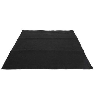 Chair Canvas Cover, Chair Canvass Replacement Seat Cloth Home Supplies Furniture Accessories, Makeup Chair Seat and Back Replacement Cotton Canvas Stool Protector for Home Director Chair(Black)