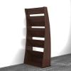 JLXJYS Floor Magazine Display Rack, Soild Wood Comicbooks Literature Newspaper Picture Book Storage Holder, for Living Room Office Waiting Room (Size : 50x28x91cm) view 4