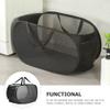 Cabilock laundry basket Dirty Clothes Hamper Bedroom Basket Laundry Hamper Clothes Storage Basket Nylon mesh High capacity dirty laundry basket view 2