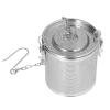 Tea Infuser,Extra Fine Mesh Tea Infusers for Loose Tea Stainless Steel Tea Strainer with Extended Chain Hook Tea Steeper Seasoning Bag for Brew Tea, Spices, Seasonings,Gravy Soup(1.3L) view 1
